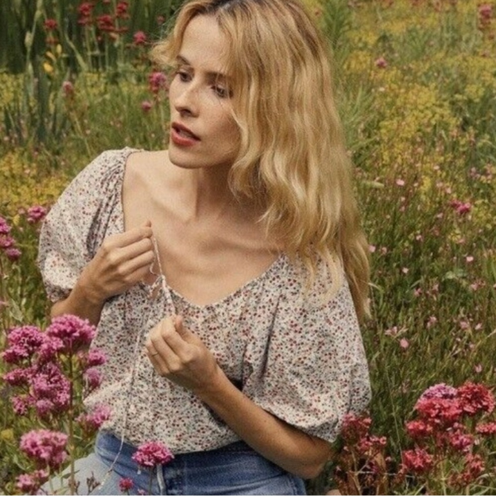 Doen Lotus Top in Briarwood Floral